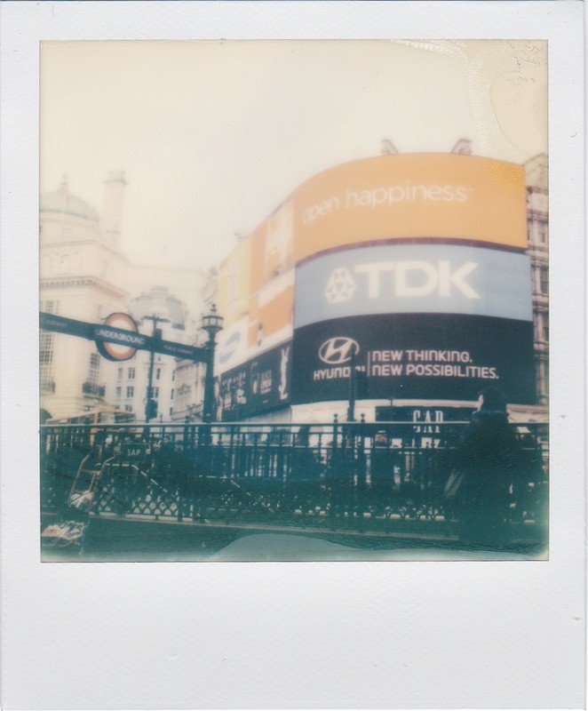 Piccadilly Circus in London.